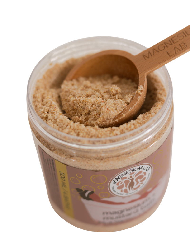 Magnesium + Mustard Bath Soak