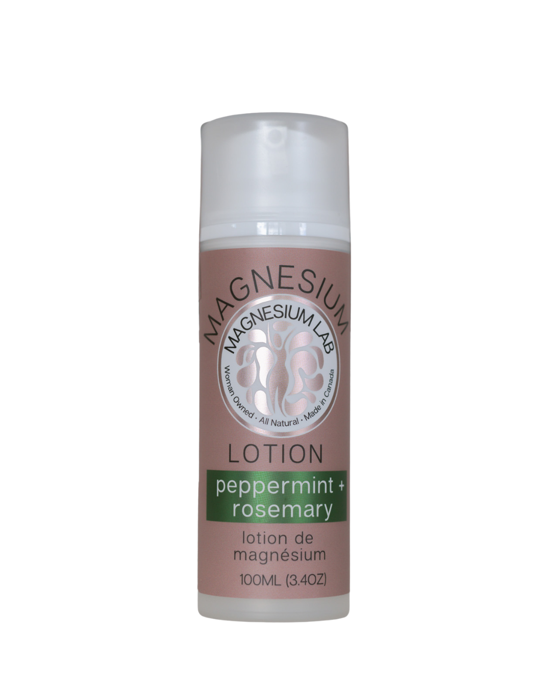 Peppermint + Rosemary Magnesium Lotion