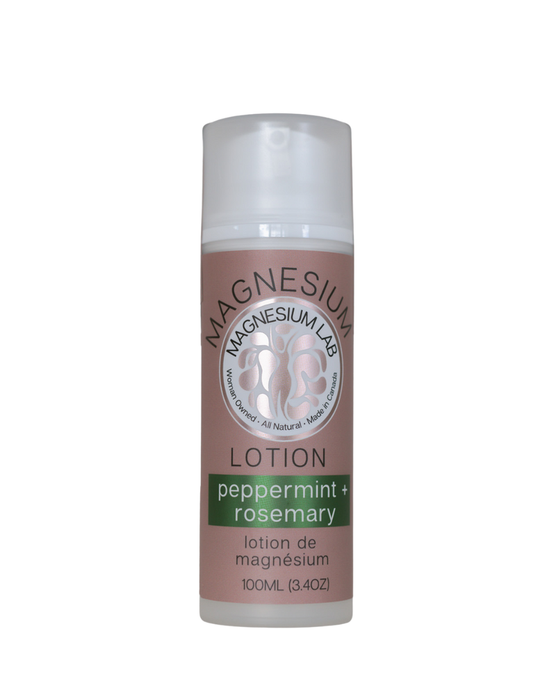 Peppermint + Rosemary Magnesium Lotion