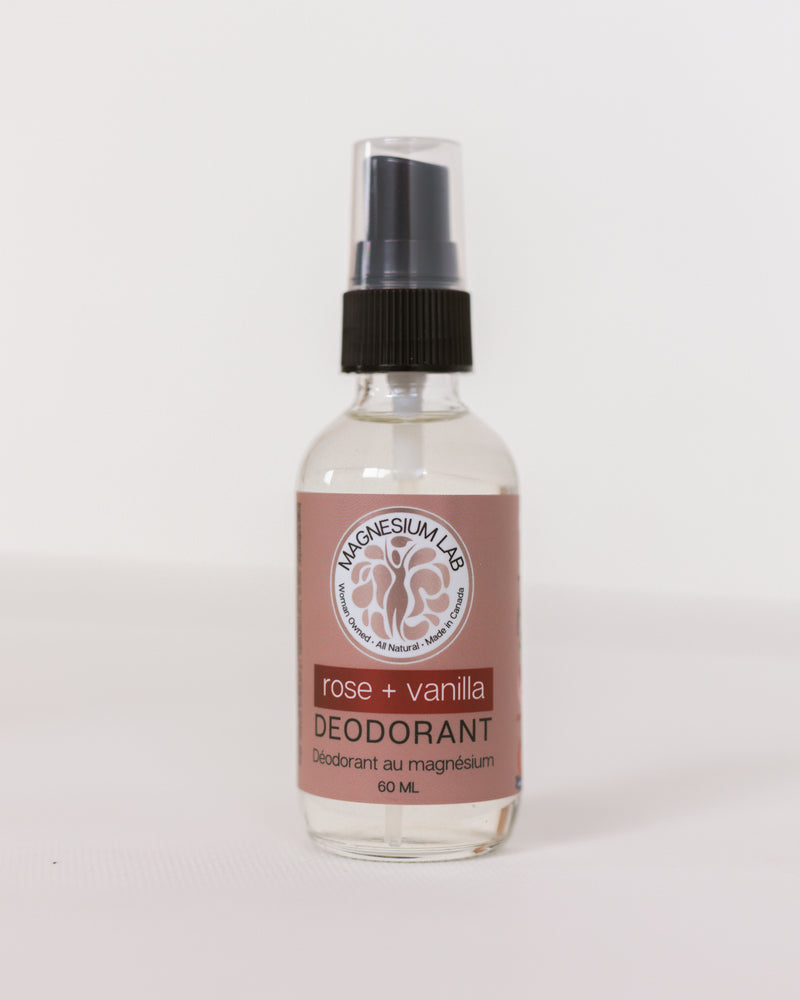 Rose + Vanilla Deodorant Spray